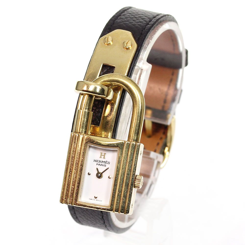 エルメス HERMES ケリーウォッチ クォーツ レディース内箱・保証書付き