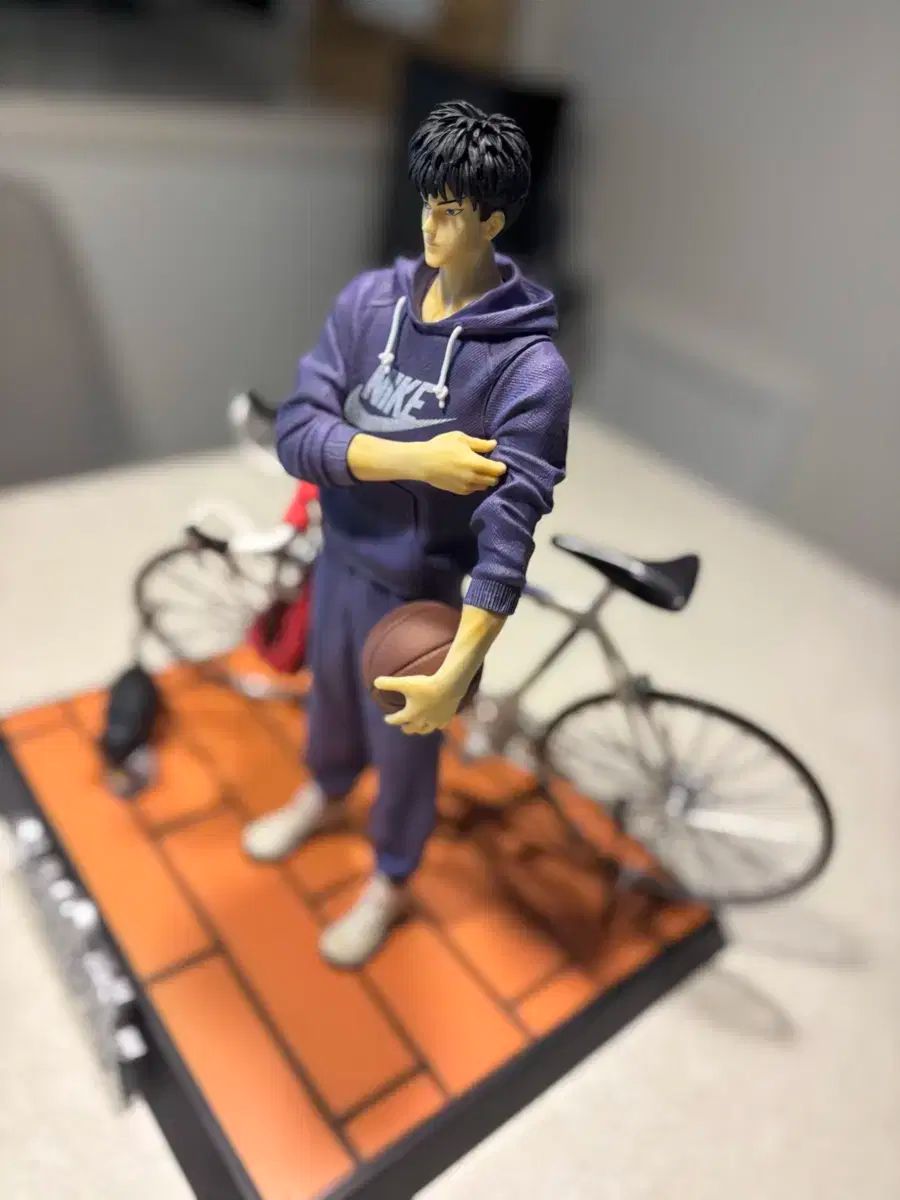 SLAM DUNK 流川 楓 私服 自転車 展示 フィギュア 28cm