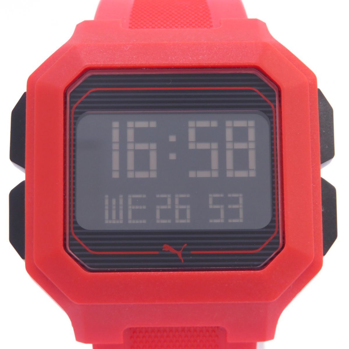 PUMA プーマ REMIX P5019 デジタルウォッチ クオーツ 腕時計 ※中古 お宝ストア メルカリ
