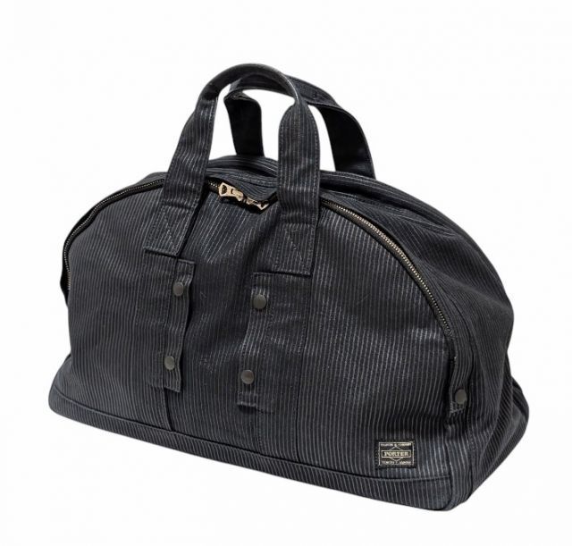 Eolさん依頼PORTERの黒 キャンバス ボストンバッグ BOOTH PACK（PORTER） ポーター ブースパック 3WAYダッフル