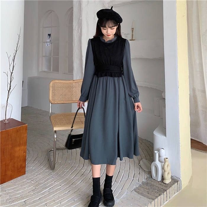 ワンピース レディース ロングワンピース ロング丈 フレア