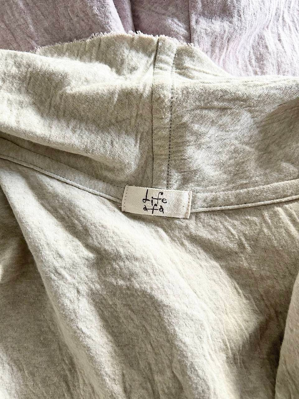 美品】Life afa 真砂三千代 羽織 ロング コート コットン - メルカリ