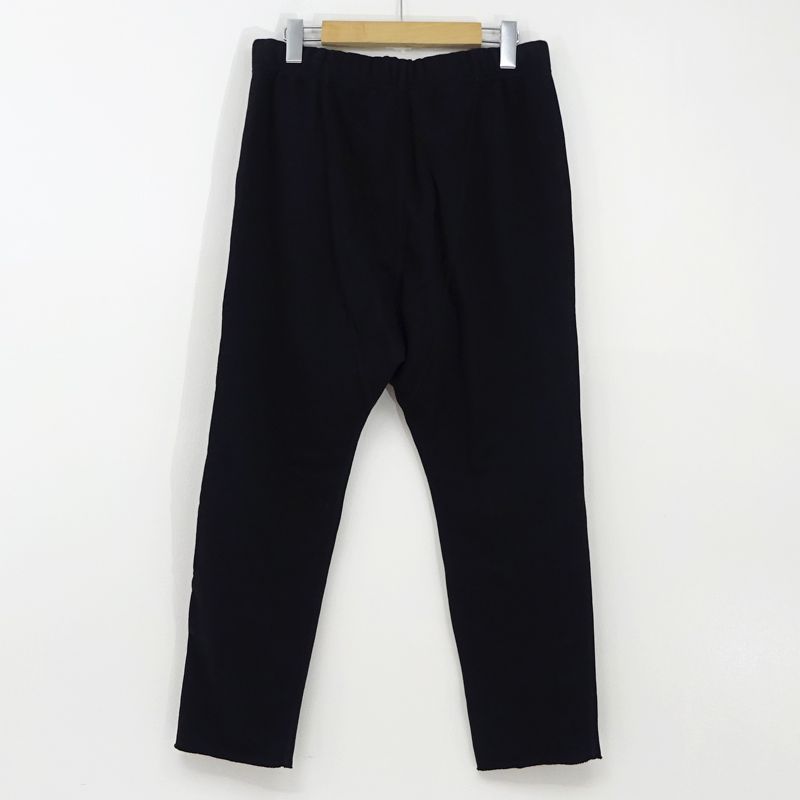 【三重店】L'Appartement｜アパルトモン Sarrouel Sweat Pants スウェットパンツ ブラック 24030560910110 サイズ:38【110-A719】