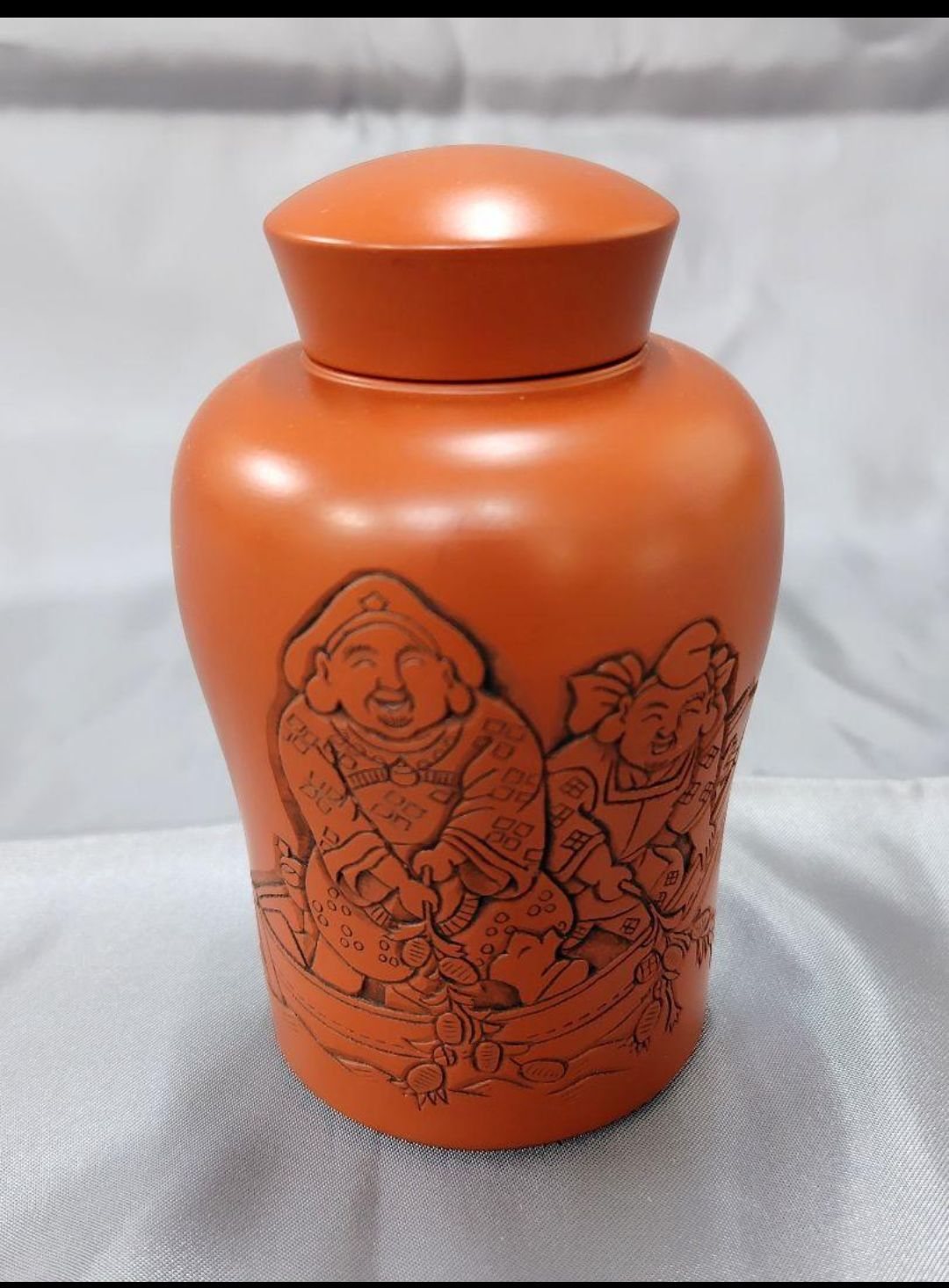 梅原宗光作 茶筒 煎茶 抹茶 工芸品 昭和レトロ 新品 未使用品 - メルカリ