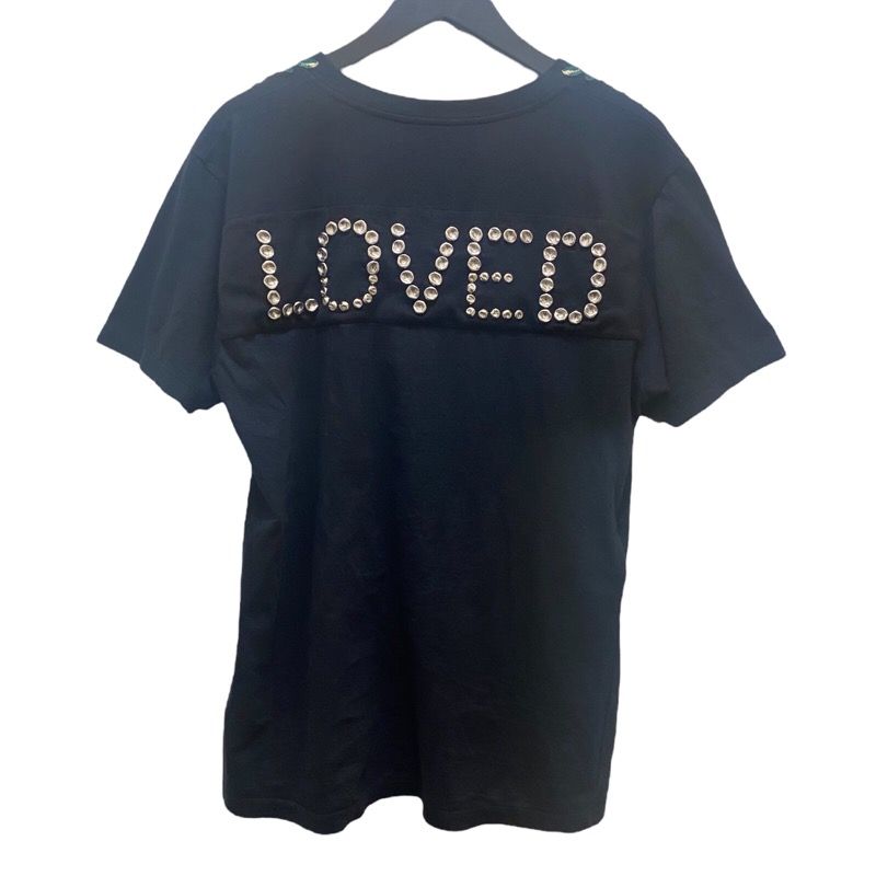 GUCCI グッチ 半袖Tシャツ Blind For Love UFO ブラック GUCCI グッチ 半袖Tシャツ Blind For Love UFO ブラック