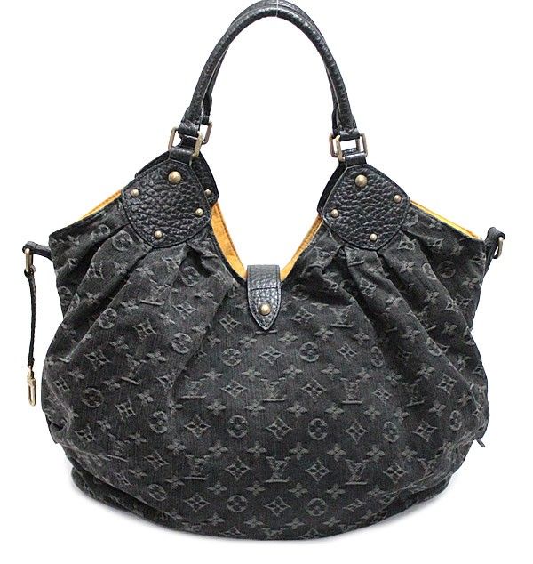 ルイヴィトン Louis Vuitton ショルダーバッグ XL モノグラム デニム