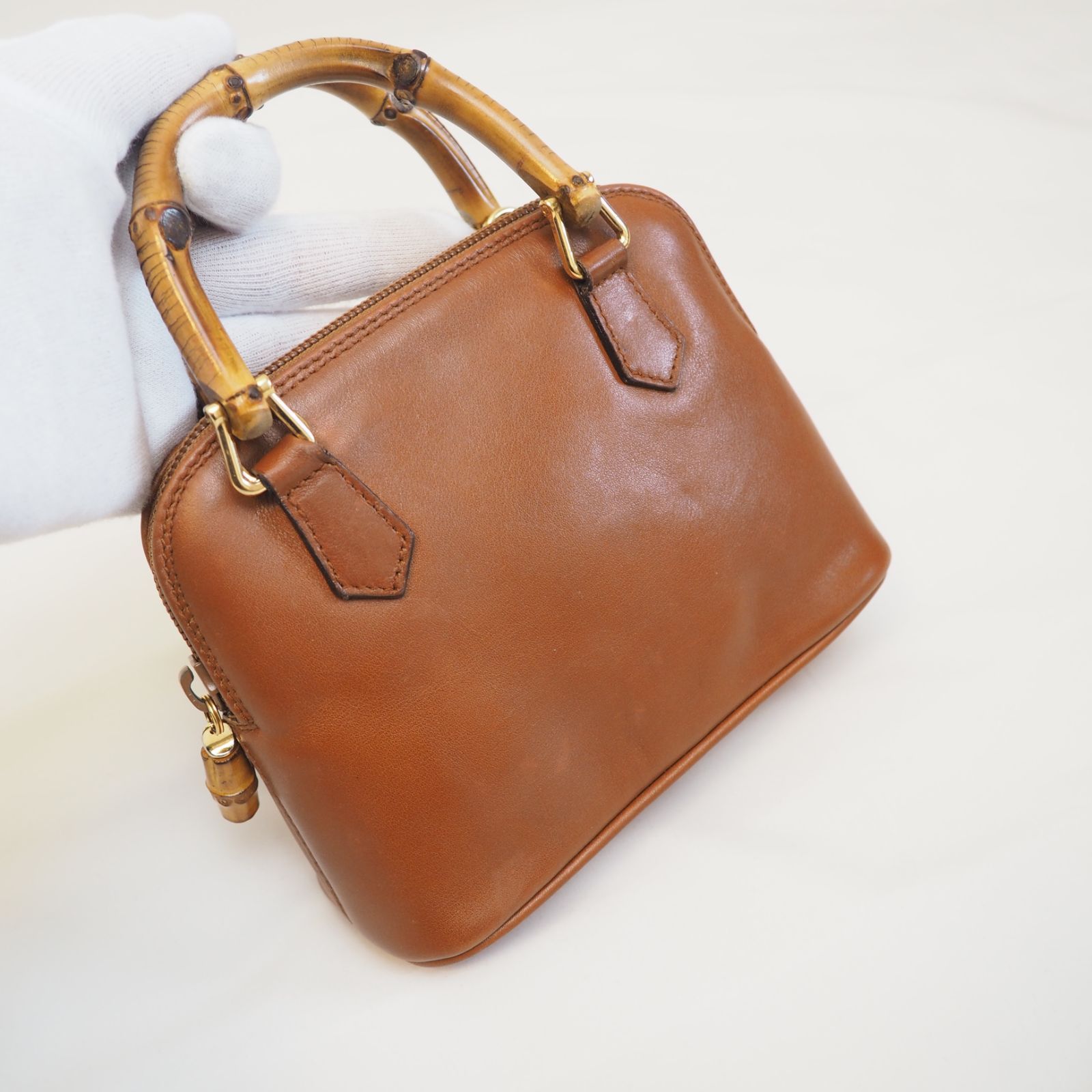 グッチ バンブー ミニハンドバッグ 2Way ショルダーバッグ グッチ バンブー ミニハンドバッグ 2Way ショルダーバッグ