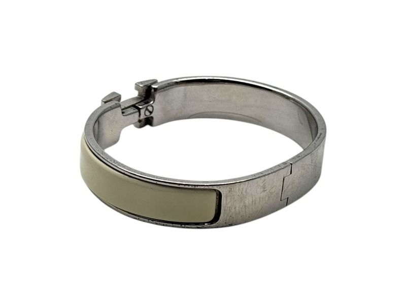 HERMES エルメス クリッククラック H ブレスレット バングル D刻印