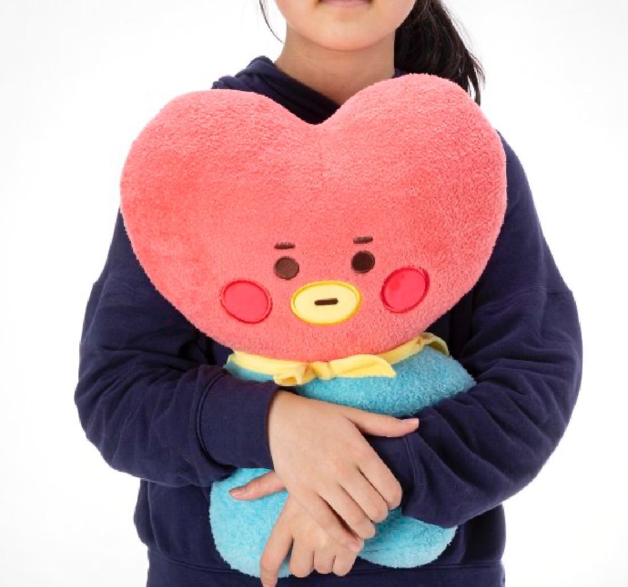 ぬいぐるみ<br> TATA(ブイ) BABY BASICぬいぐるみ L 「BT21