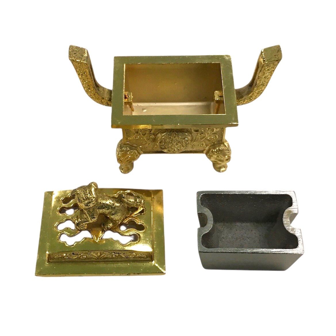 花立 真鍮製金メッキ