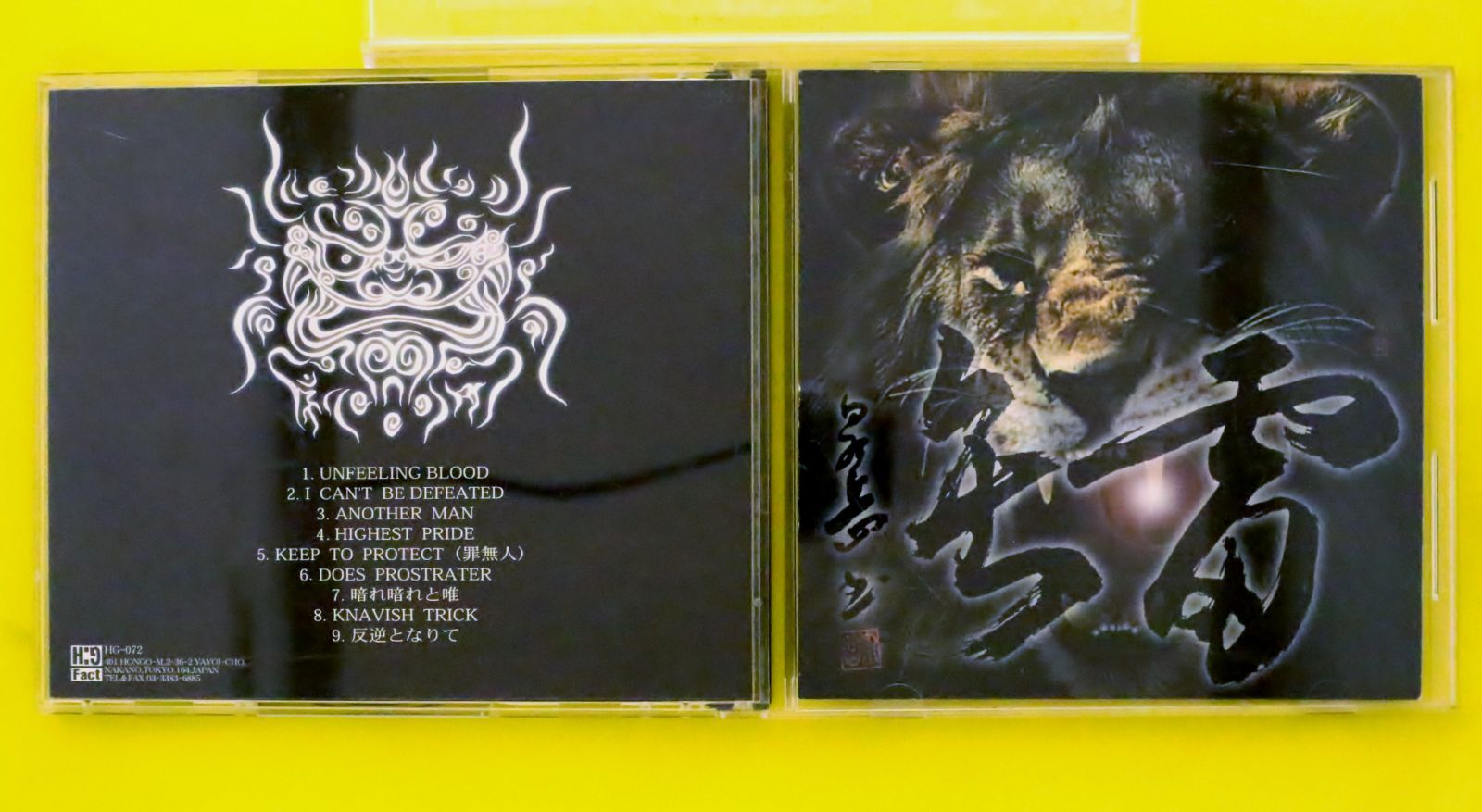 国内盤CD☆雷矢/Raiya□ 罪無人(あの声が響く頃、遠き空に涙を