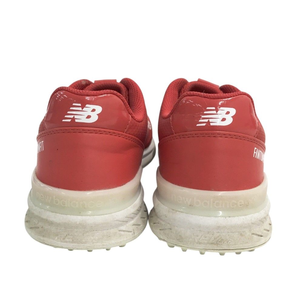 NEW BALANCE GOLF ニューバランス UGBS996R スパイクレス ゴルフシューズ  レッド系 23.0 [240101453596] ゴルフウェア レディース ストスト NEW BALANCE GOLF ニューバランス UGBS996R スパイクレス ゴルフ