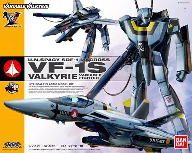 中古】プラモデル 1/72 VF-1S バルキリー ロイ・フォッカー機 「超時空