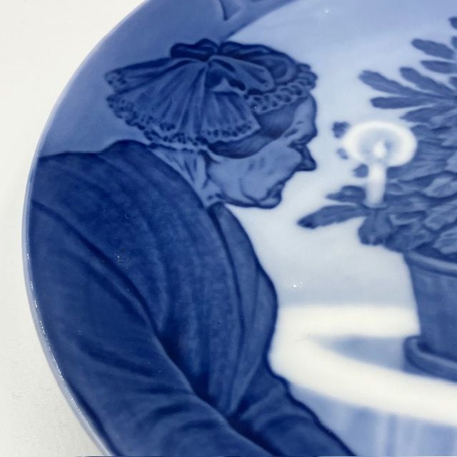 ロイヤルコペンハーゲン イヤープレート 1912年 「Elderly Couple by