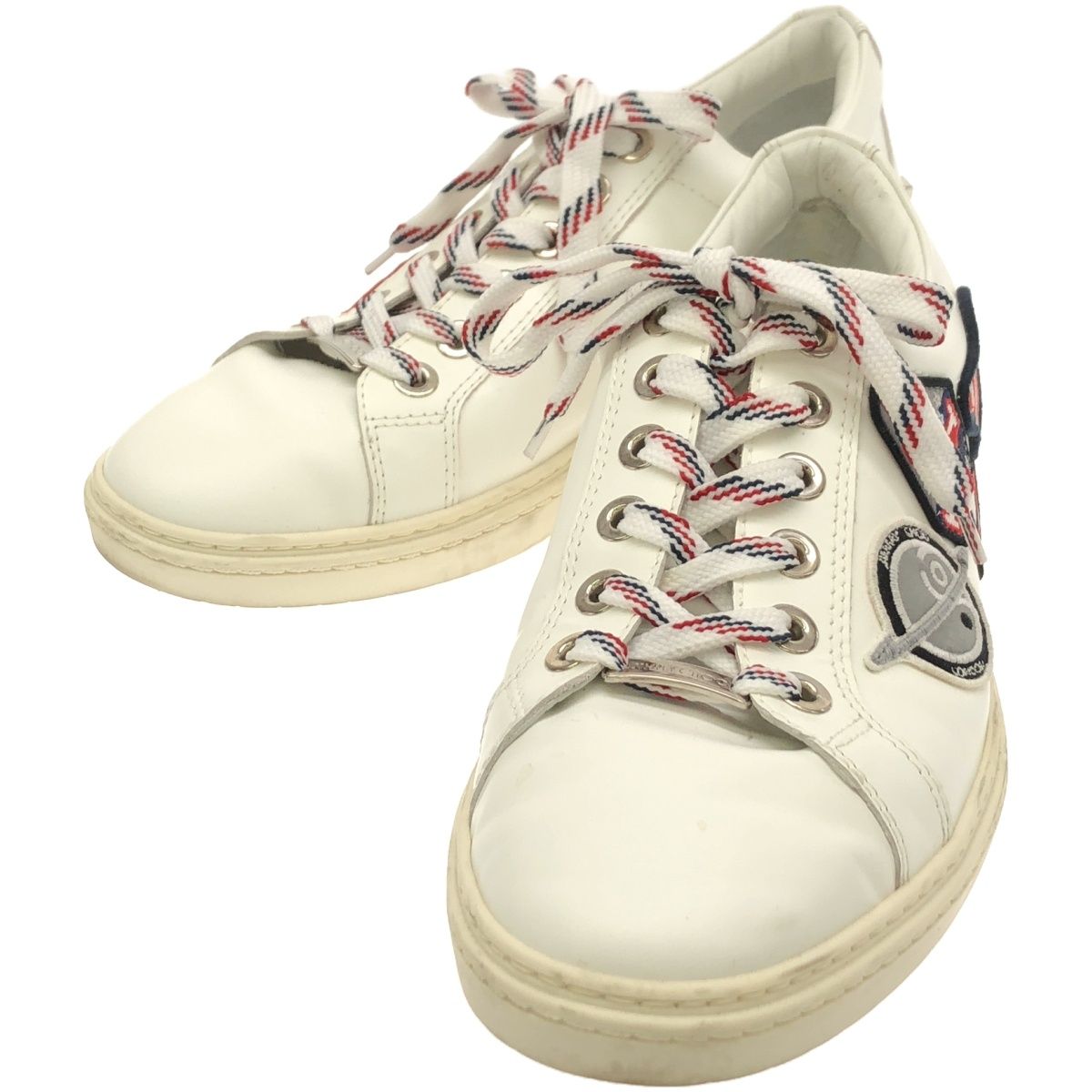 JIMMY CHOO ジミー チュウ 19AW ワッペンデザイン ロートップ 
