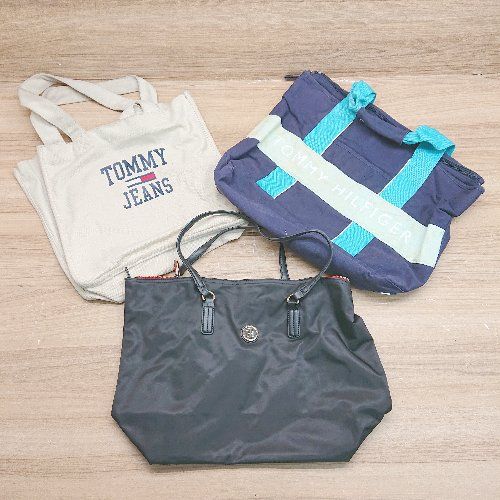 □ 《 TOMMY HILFIGER トミーヒルフィガー まとめ売り3点セット 大きめ 