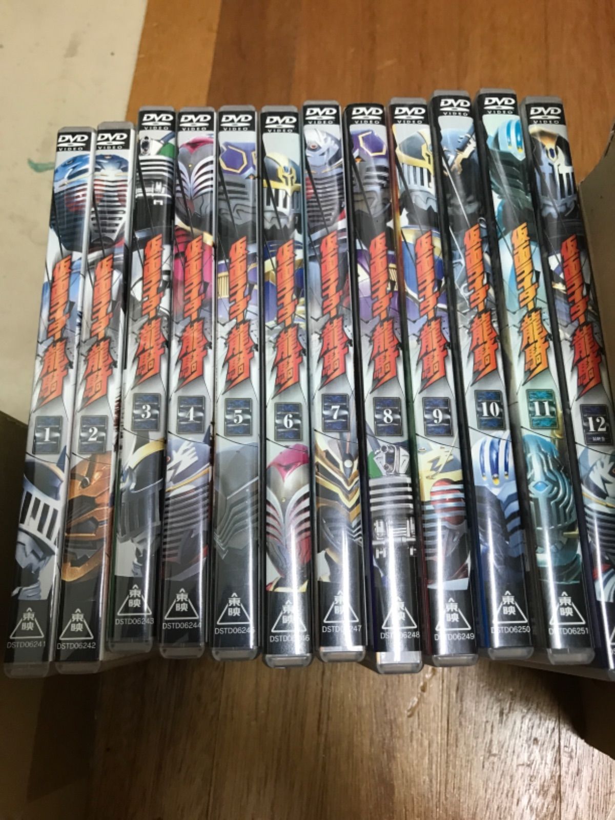 仮面ライダー龍騎 DVD 1〜12巻 全巻セット セル版 特撮DVD 通常)