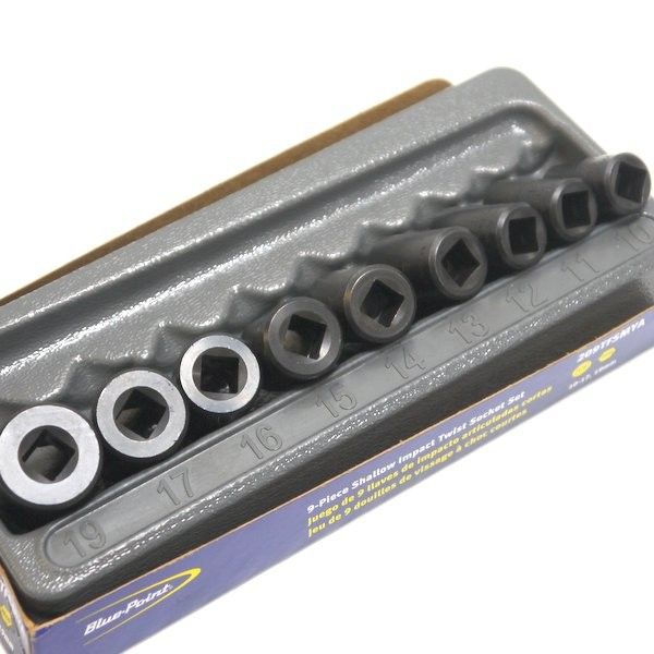 Blue-Point 3/8 シャローツイストインパクトソケットセット Blue-Point 3/8 シャローツイストインパクトソケットセット