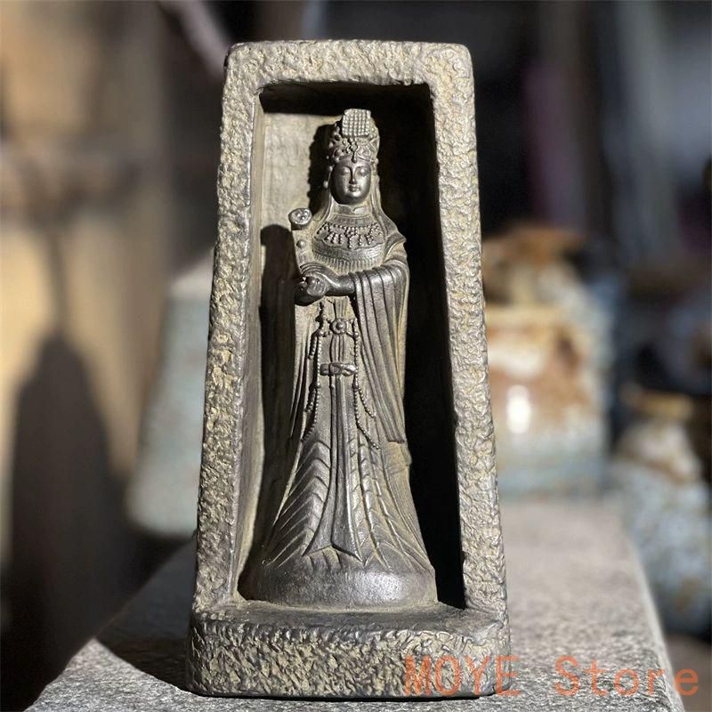 石仏 石像 媽祖 海神聖母 供養 祈福禅意 客間 玄関 卓上 装飾品 工艺品置物 石仏 石像 媽祖 海神聖母 供養 祈福禅意 客間 玄関 卓上 装飾品