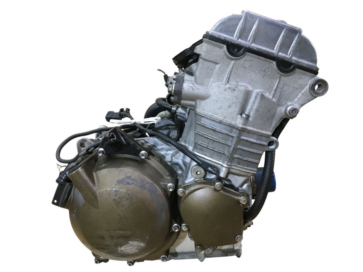 ZX-6RR ZX600K 03-04 低走行126km 実動 エンジン 吹け上り良好 鋳造ピストン バックトルクリミッター付 2750-Z4302