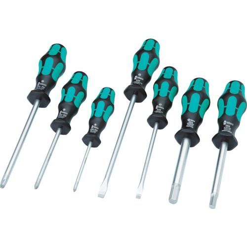 7営業日以内発送 Ｗｅｒａ 344953 ３３４ ３５０ ３５４ ７ ドライバーセット 日本仕様 ラック付 Wera社 ヴェラ 沖縄離島販売不可