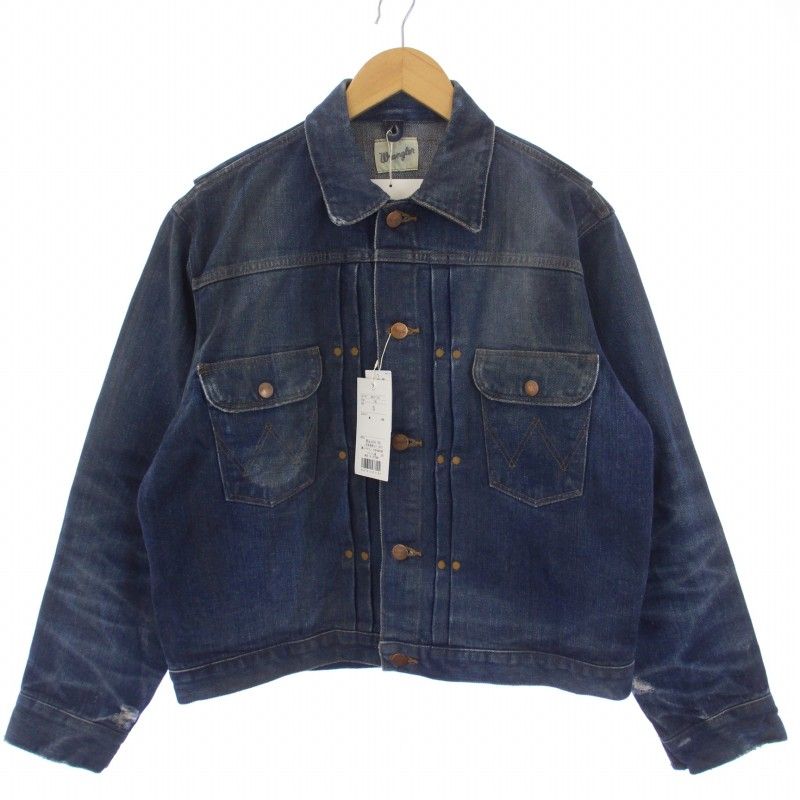 高品質，格安】 Wrangler ラングラー Gジャン USED加工 サイズ L