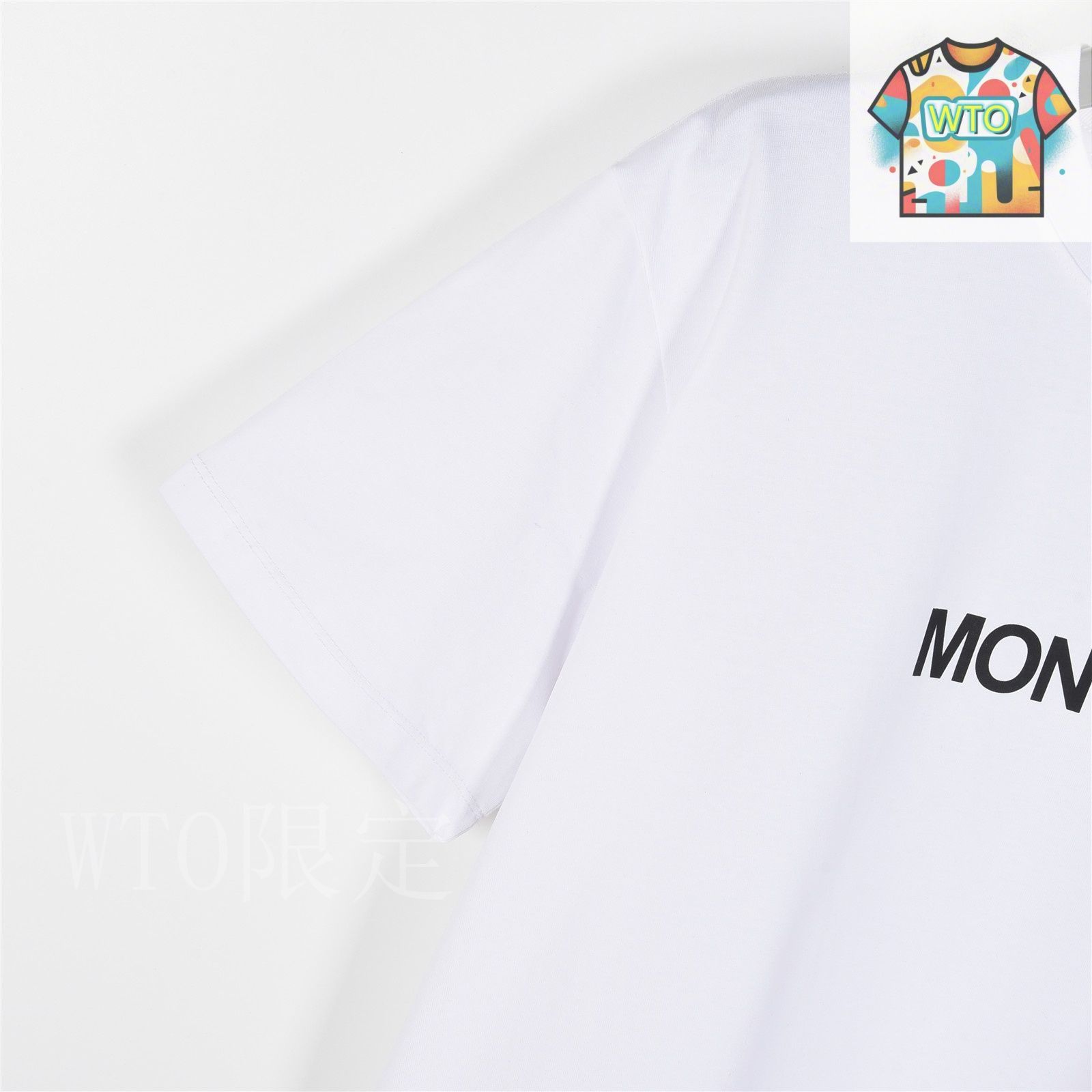 今日特価】MONCLER× 藤原浩 2025 新作 プリント半袖 ホワイト