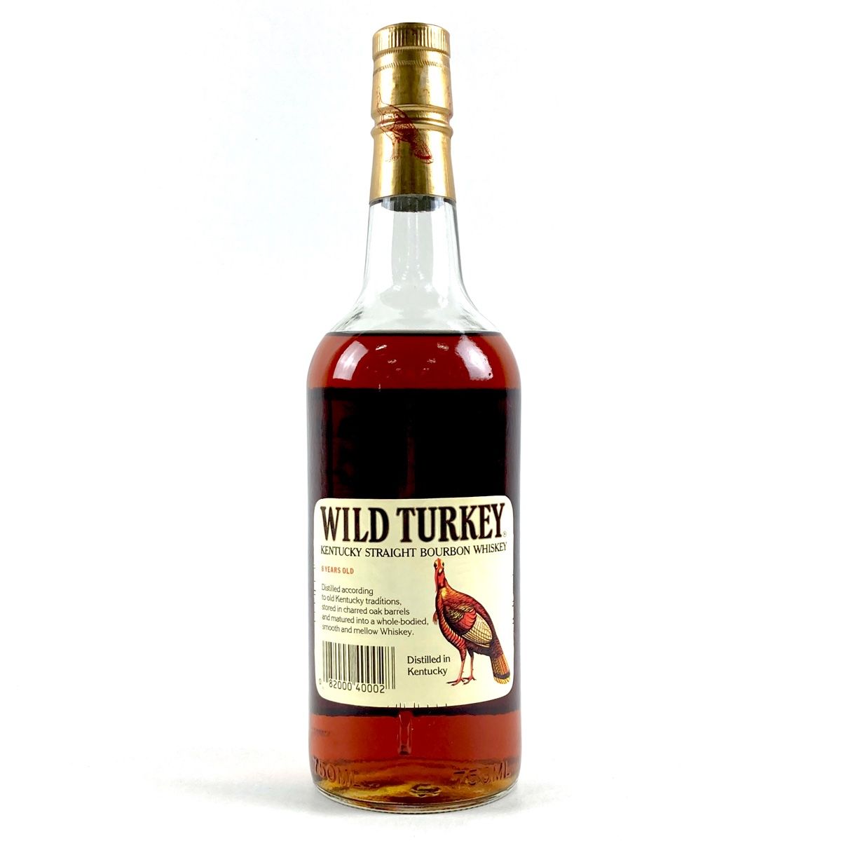 ワイルドターキー WILD TURKEY 8年 旧旧ラベル バーボン 750ml
