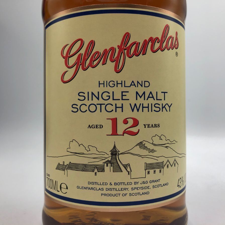 グレンファークラス - グレンファークラス 12年 700ml 43% シングルモルト【C3】 グレンファークラス12年 700ml 43度 / GLENFARCLAS 12 YEARS