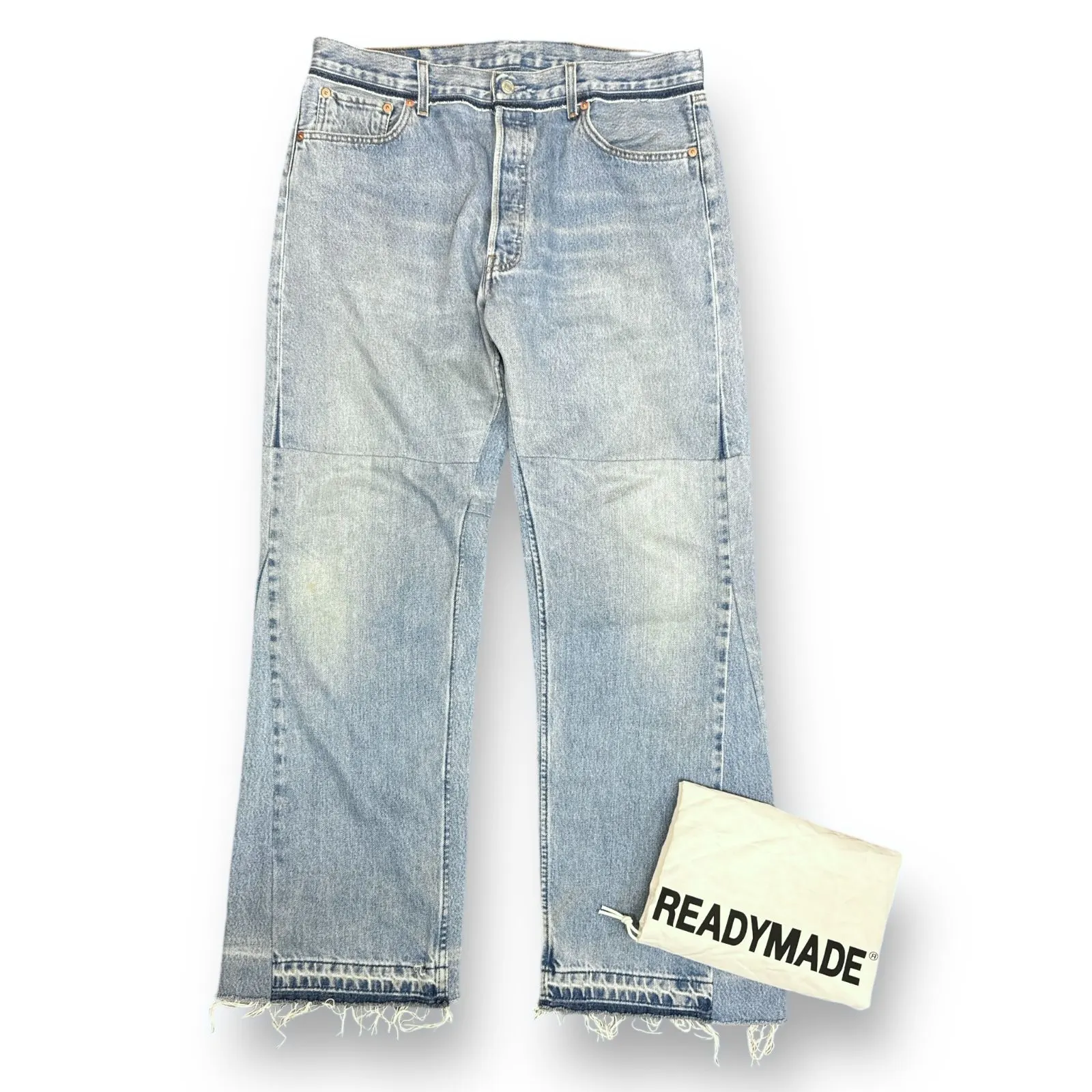 定価77000円 READY MADE 24SS WIDE FLARE DENIM ワイドフレアデニム 