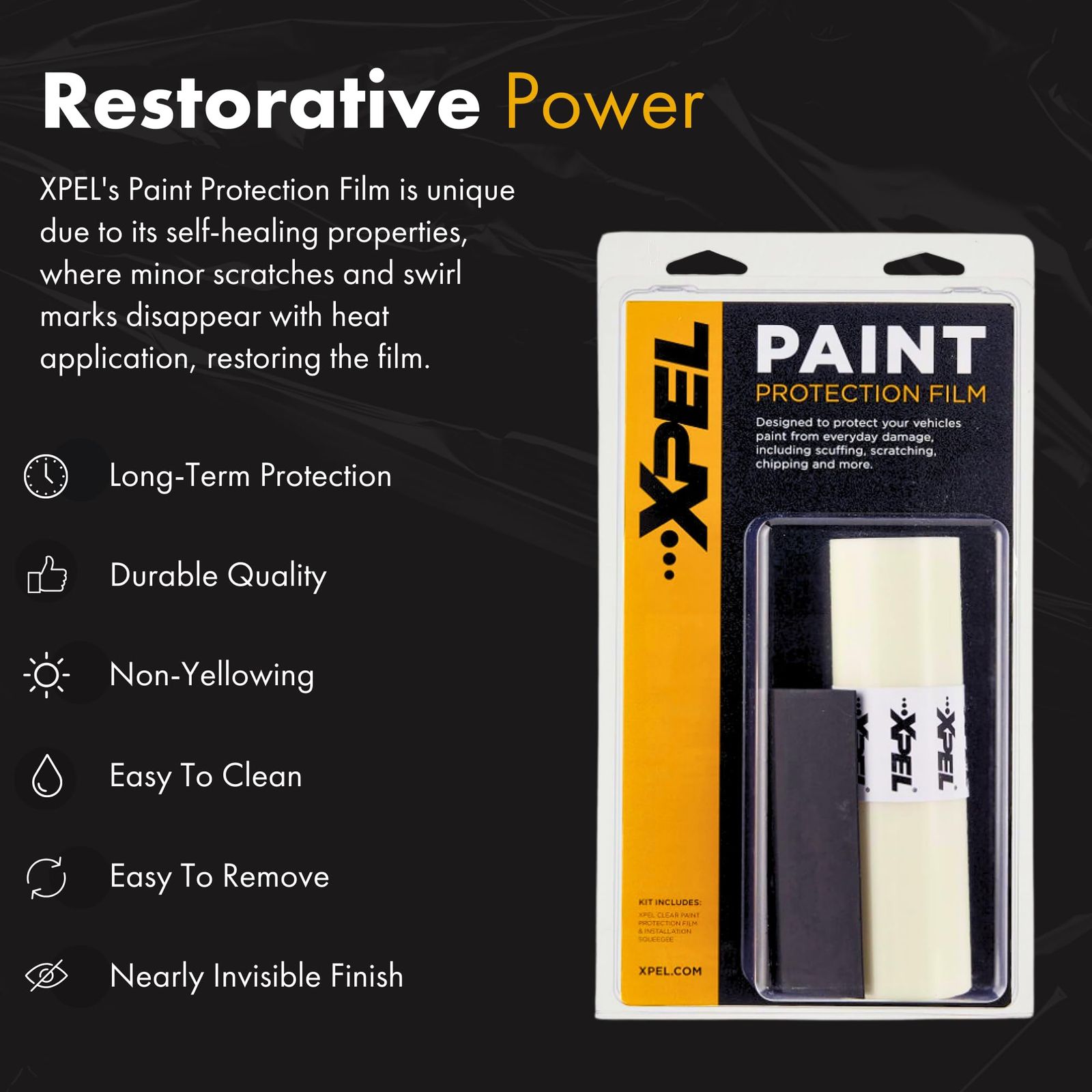 XPEL R4003-P クリアペイント保護フィルムロール 6インチ x 84インチ 6 x84