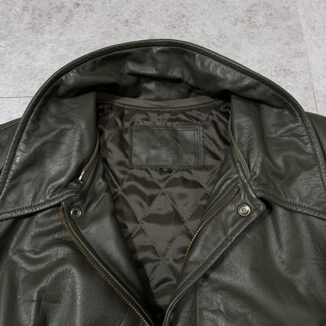 美品✨ヒステリックス レザージャケット ブルゾン 短丈 Y2K 裏地キルティング tops-30882-m_1.jpg