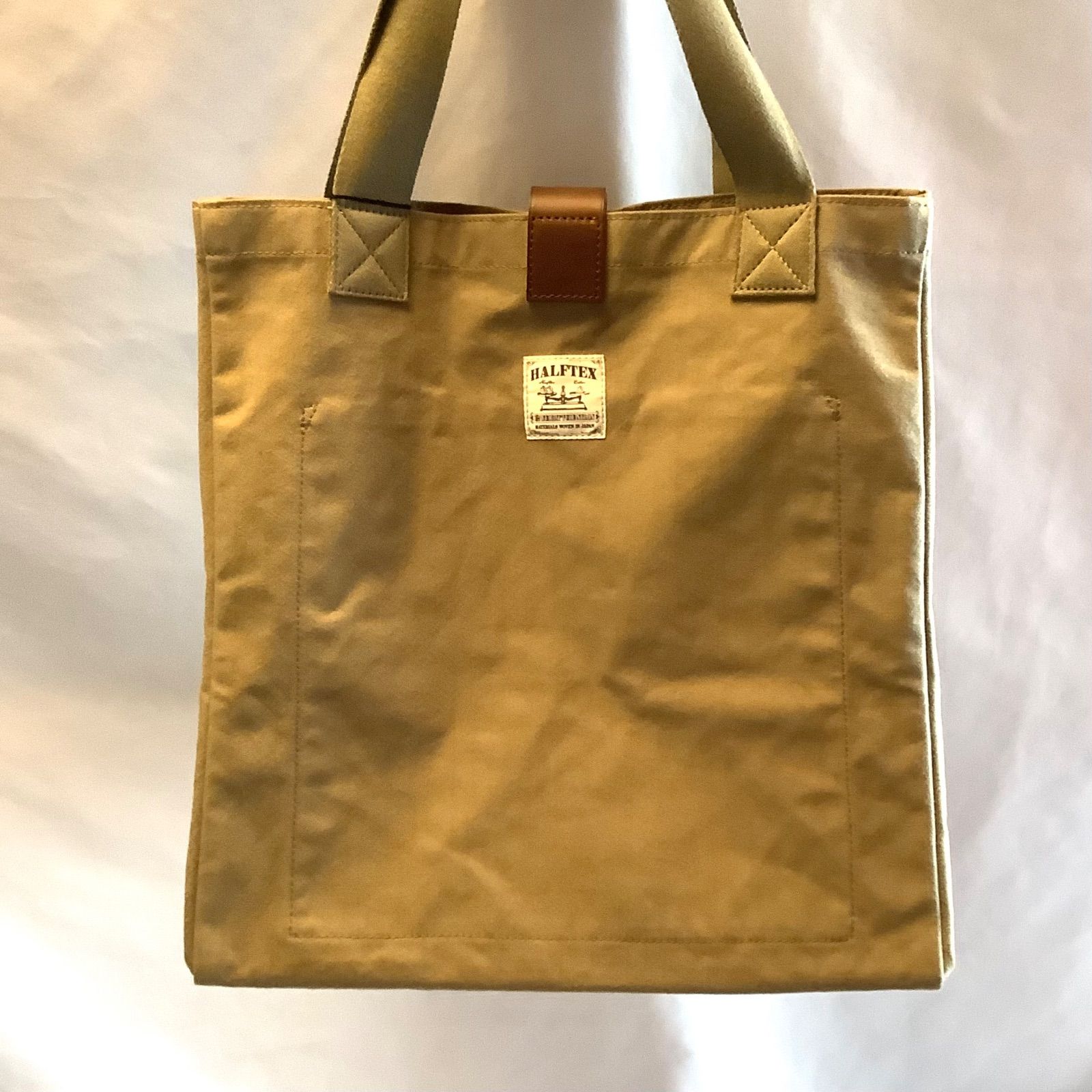 NigelCabourn BUCKET BAG–HALFTEXPEATLABEL ✓ ▪️バケットバッグ- ハーフテックス ピートレーベル / BUCKET BAG