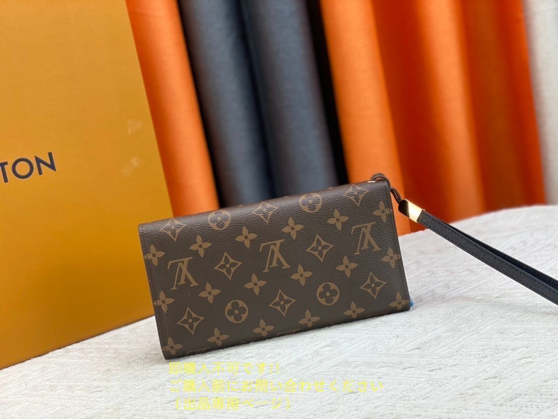 新作 超美品 LOUIS VUITTON ルイヴィトン長財布 ウォレット LV