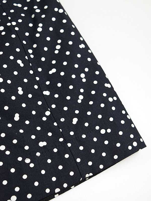 sacai サカイ 19SS Polka Dot Top ポルカドットTシャツ ダークネイビー