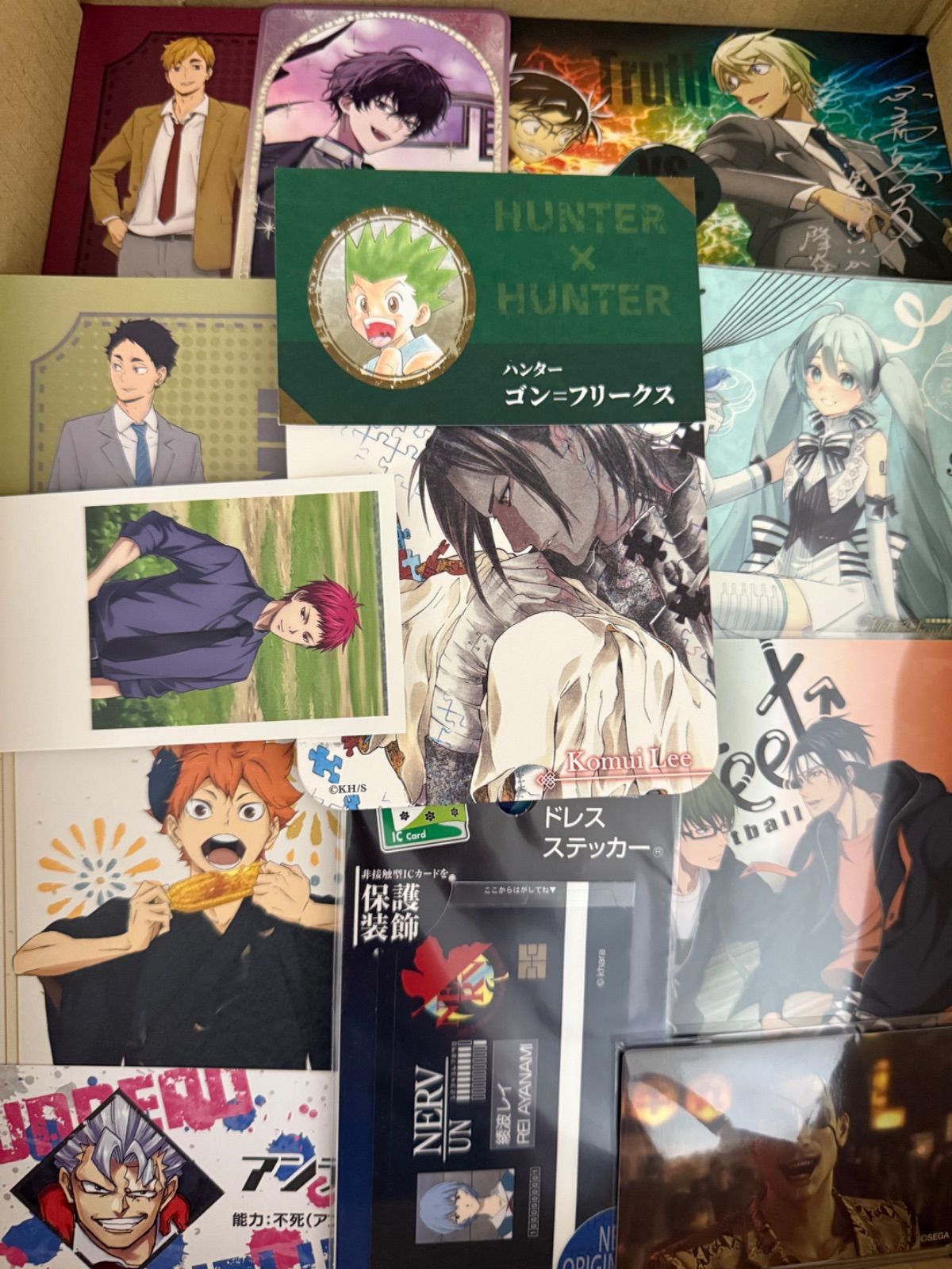 紙類 アニメ ゲーム まとめ売り 大量 色紙 コースター ポストカード