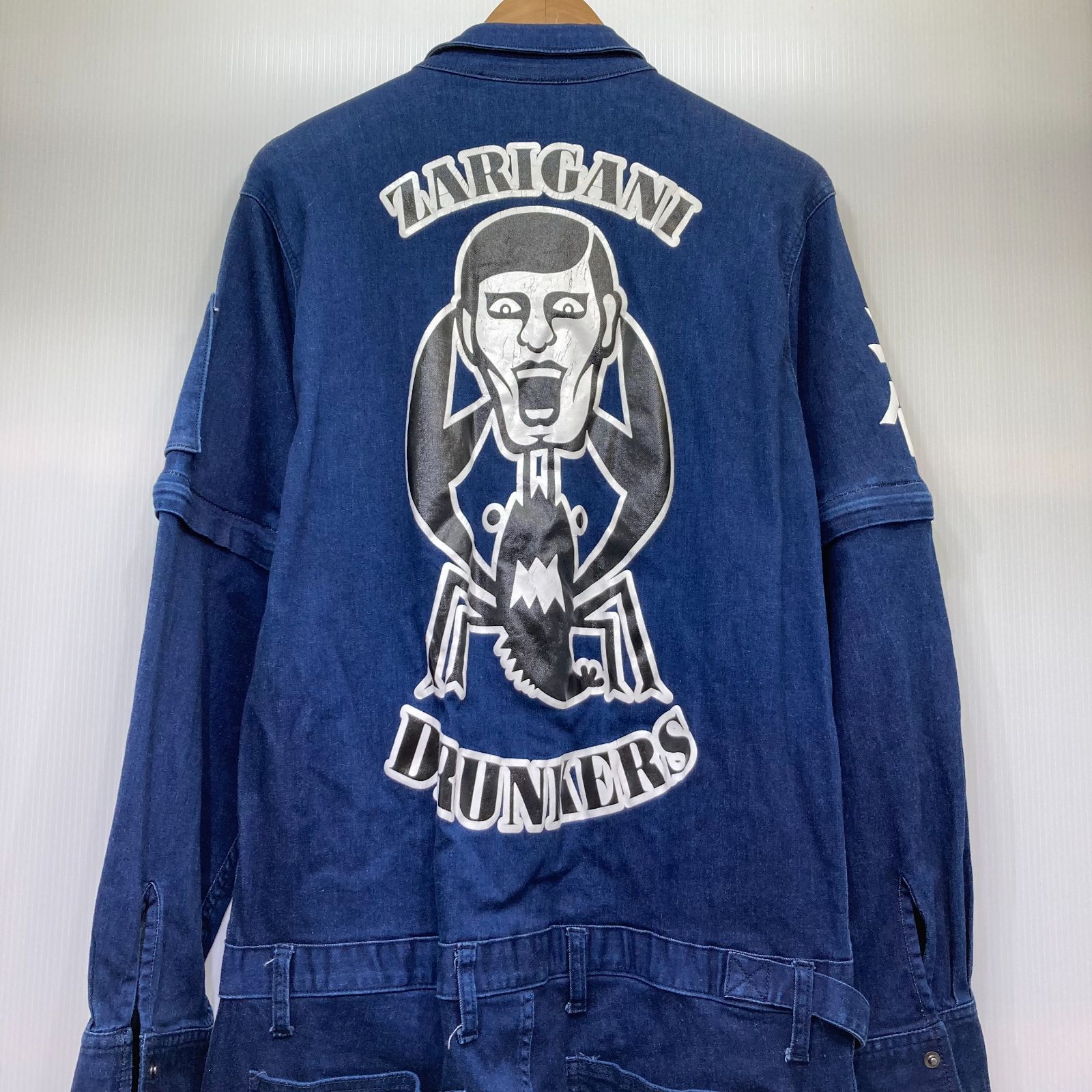 PUNK DRUNKERS つなぎ XL インディゴ ザリガニワークス - メルカリ
