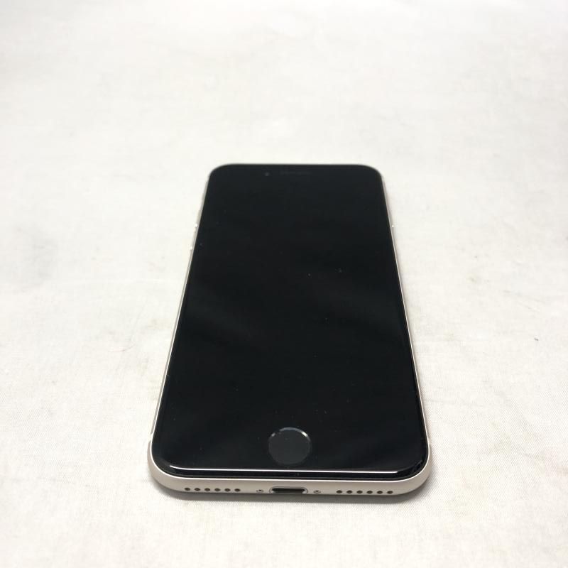 中古】Apple iPhone SE 第3世代 128GB スターライト MMYG3J/A SIM