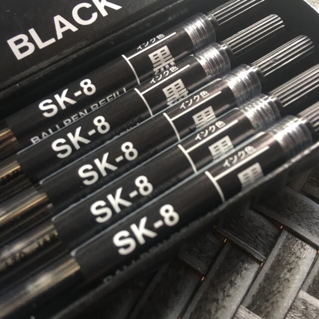 三菱鉛筆 ボールペン替芯 SK‐8 黒 10本 メルカリShops