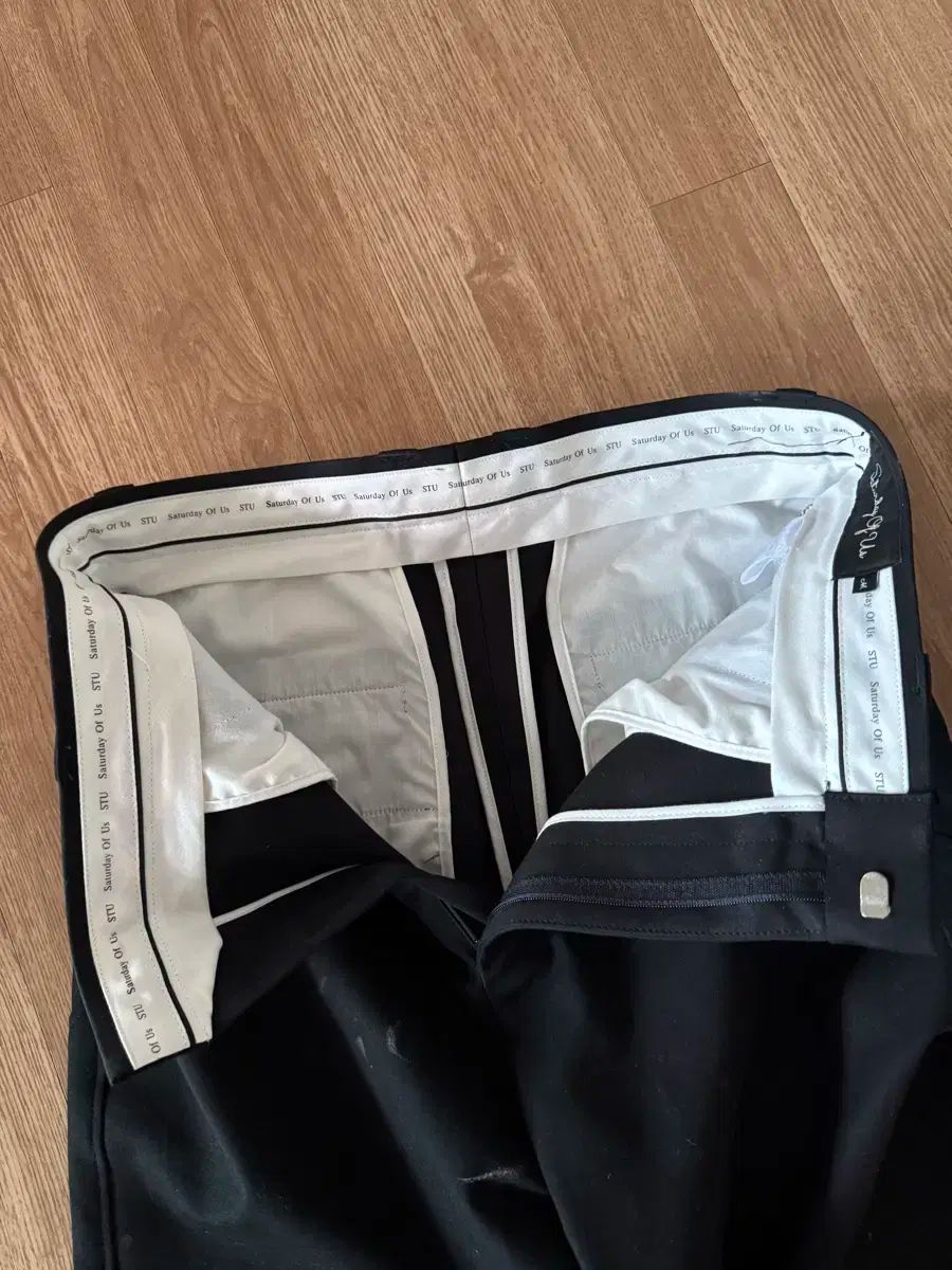 Saturday Of Us 綿 ストレッチ パンツ