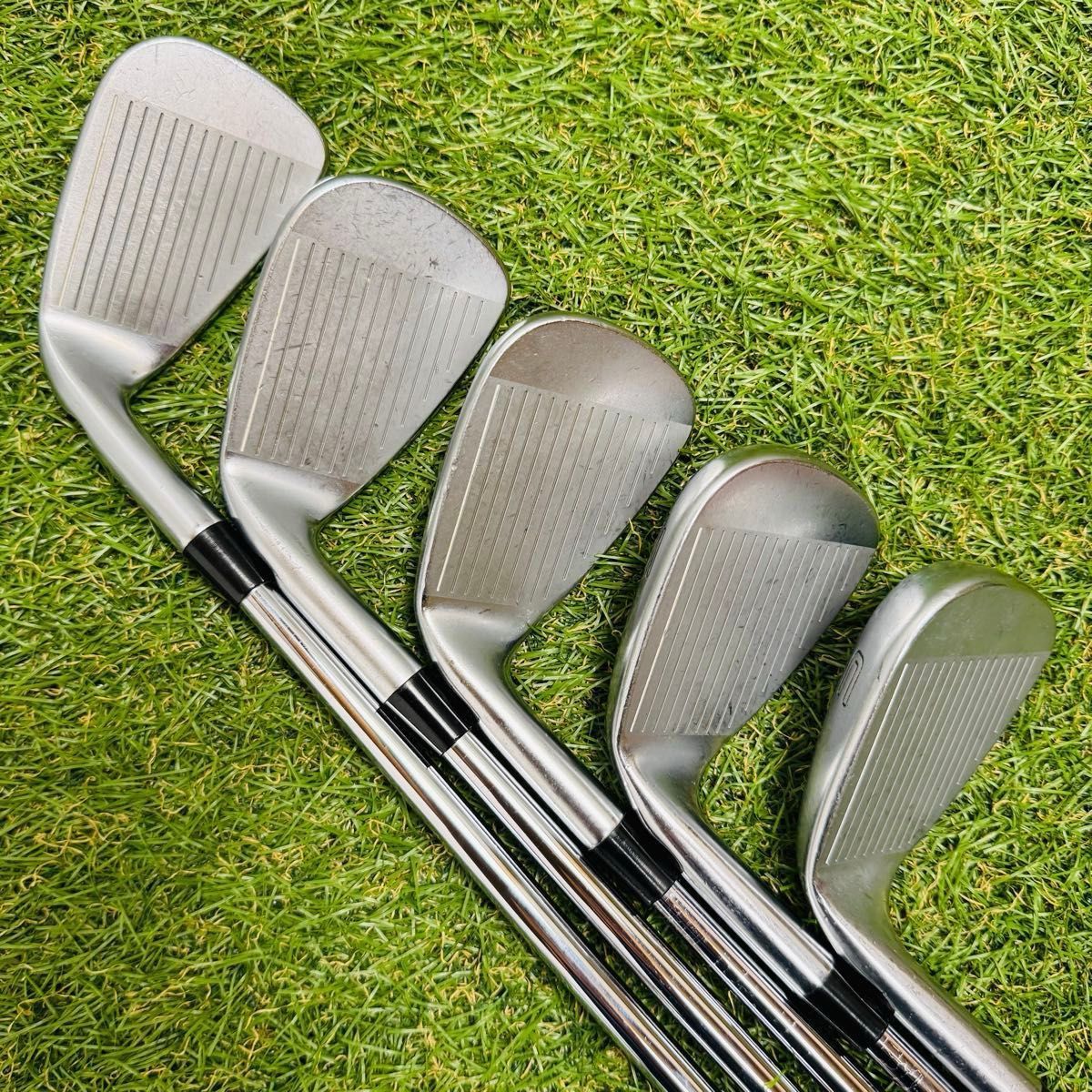 【良品】豪華9本 ピン i210 黒ドット メンズアイアンセット スチール S 良品】豪華9本 ピン i210 黒ドット メンズアイアンセット スチール S