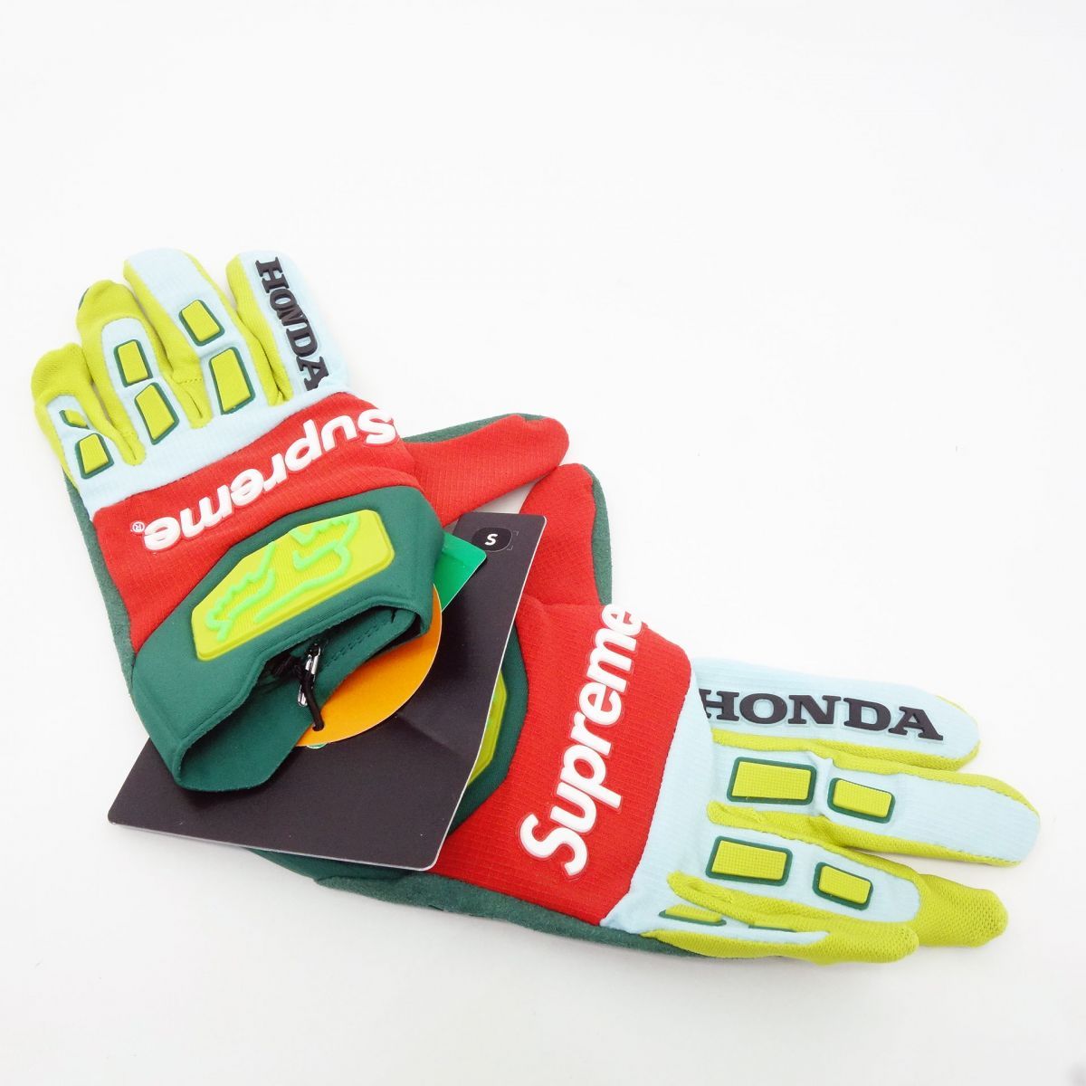 supreme×Honda×Fox Racing Glovesレーシンググローブ - バイクウェア・装備