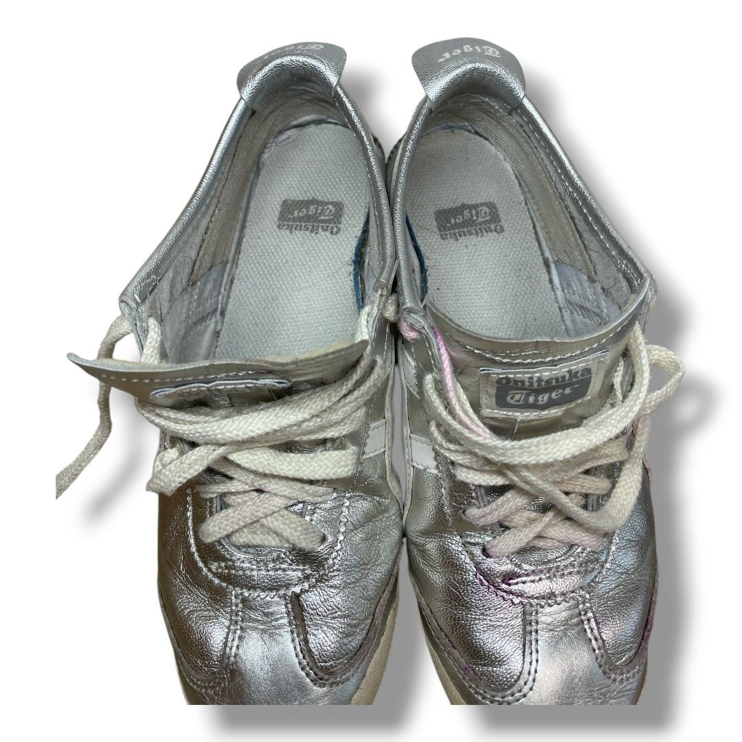 メキシコ産 シルバー Onitsuka Tigerオニツカタイガー メキシコ66 シルバー