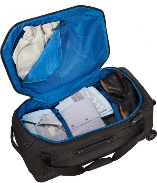 【送料無料】 スリー レディース スーツケース バッグ Crossover 2 Wheeled Duffel Bag - Black Black