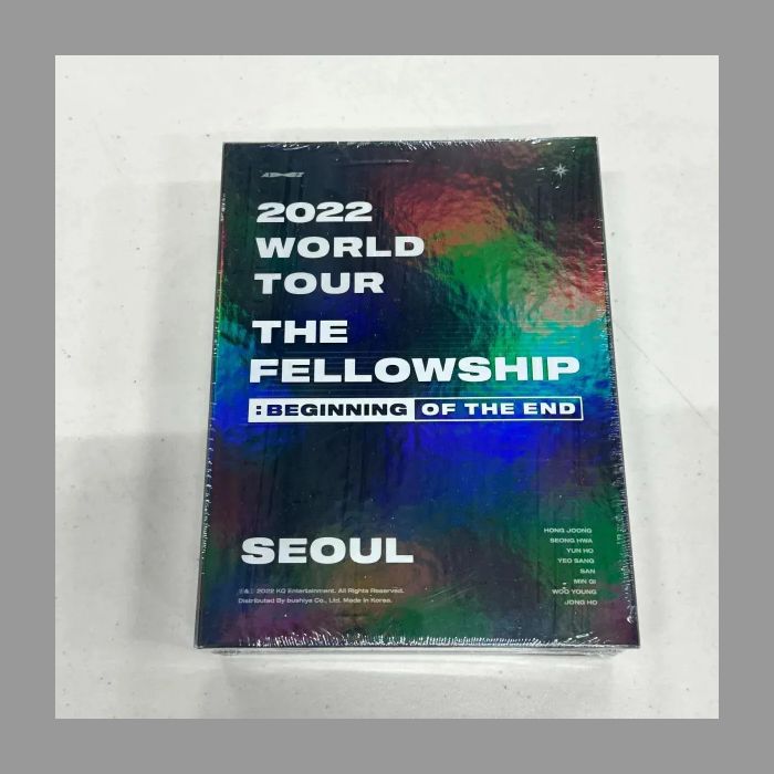 ATEEZ WORLD TOUR SEOUL DVD 韓国版 ホンジュントレカ付 ATEEZ - ATEEZ WORLD TOUR THE FELLOWSHIP BREAK THE WALL IN