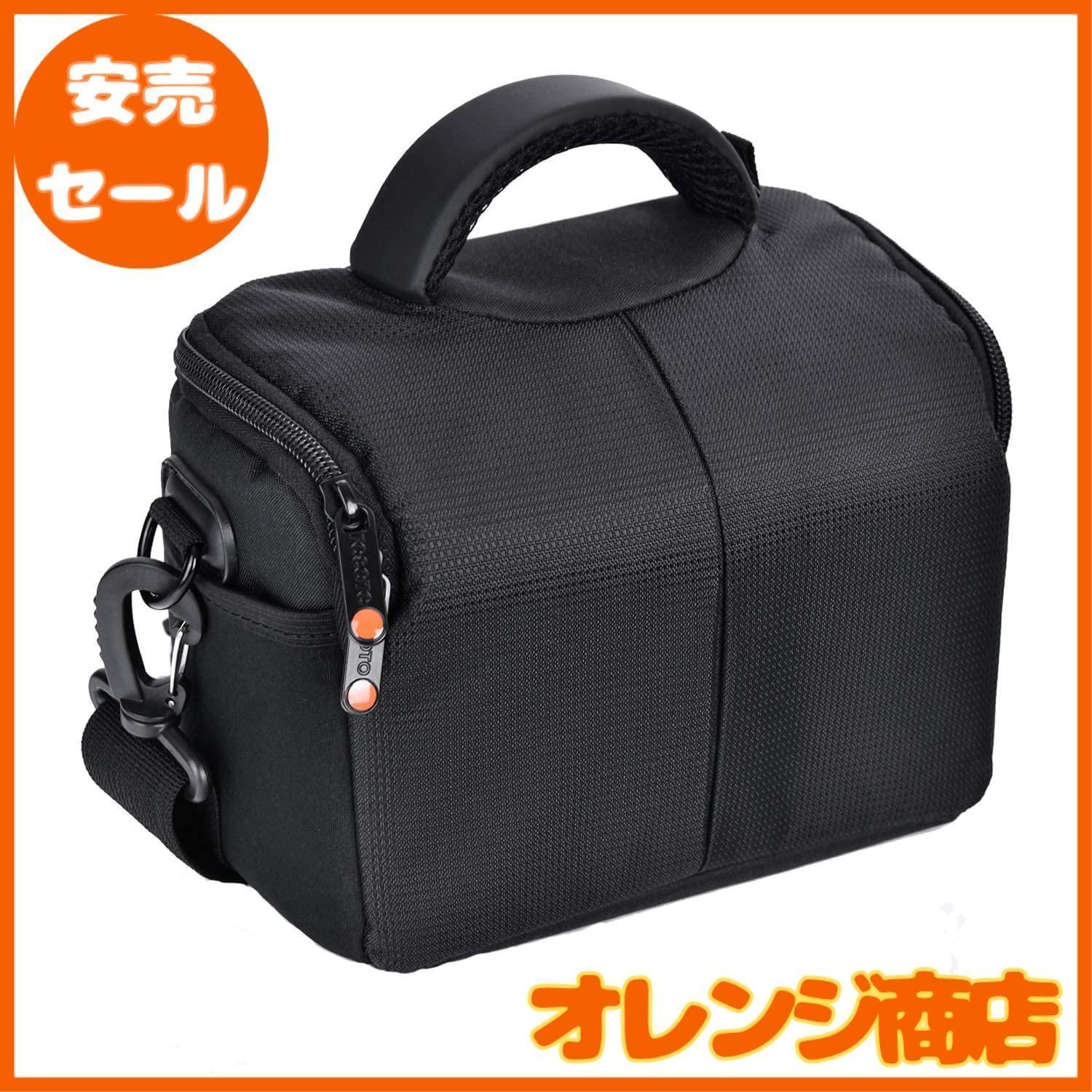 FOSOTO 一眼レフカメラバッグ 肩掛け ミラーレスカメラ デジカメ
