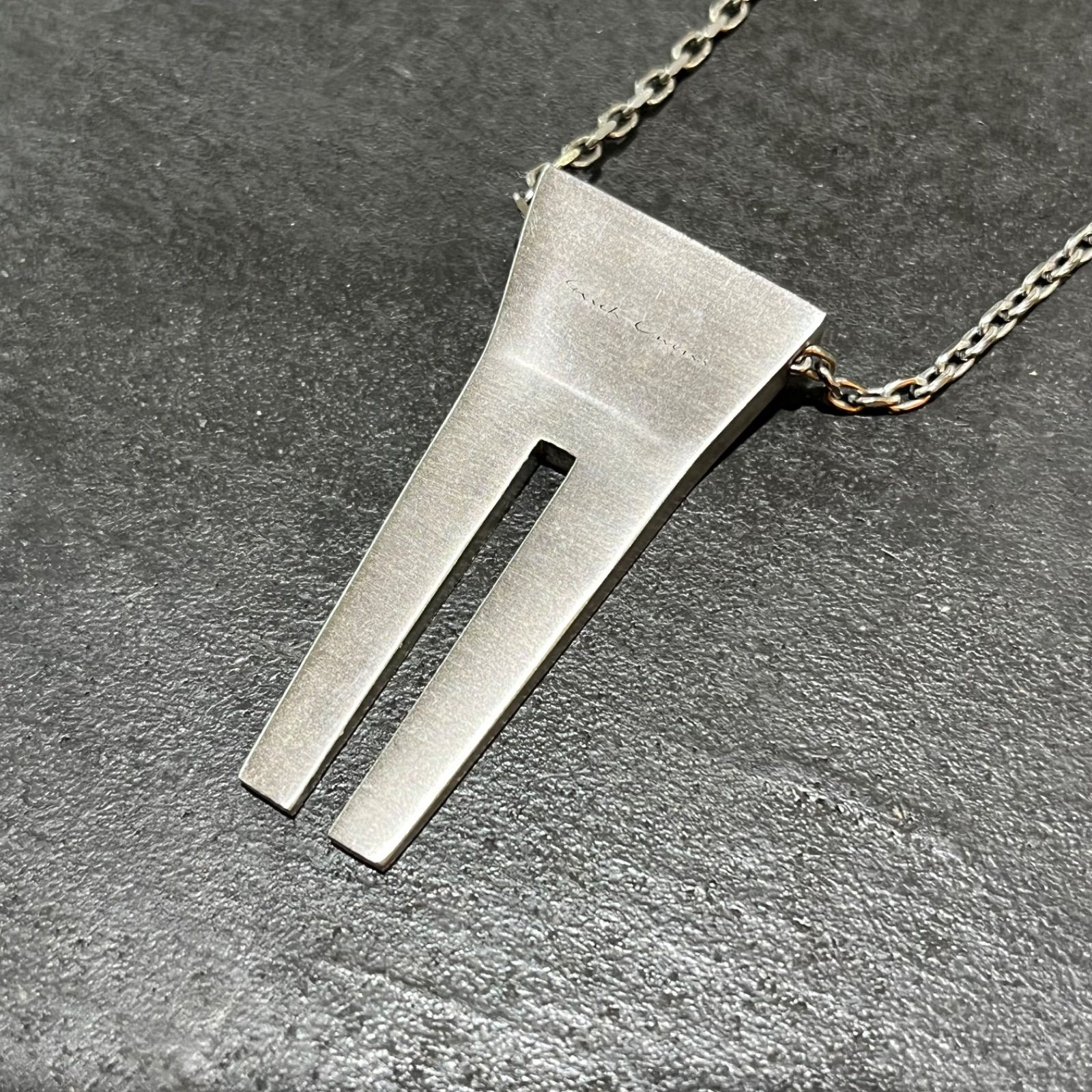 RickOwens リックオウエンス TRUNK CHARM ネックレス Rick Owens Open Trunk チャーム ネックレス | ブラック