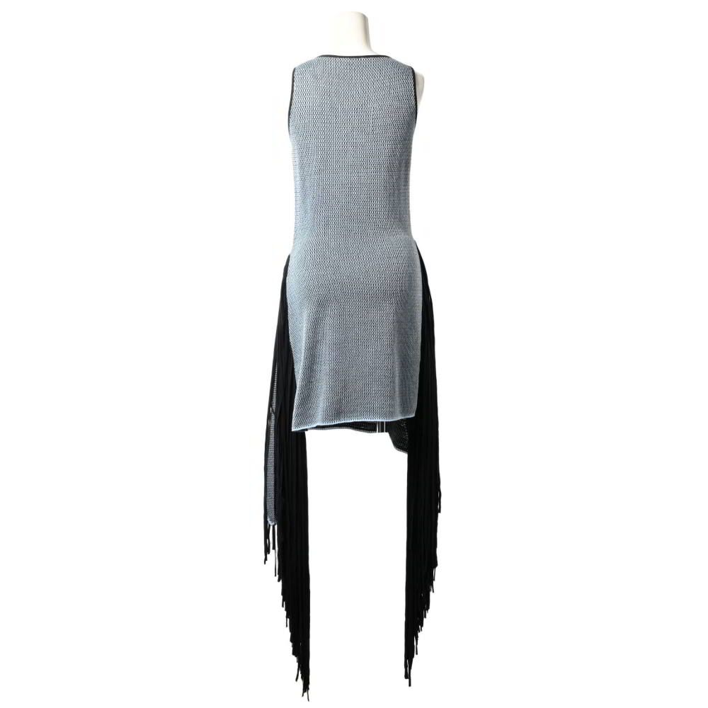 STELLA McCARTNEY ワッフル フリンジ ドレス ワンピース