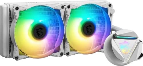 【新品・4営業日で発送】MSI MAG CORELIQUID 240R V2 WHITE 簡易水冷CPUクーラー 240mm LGA1700対応 FN1721