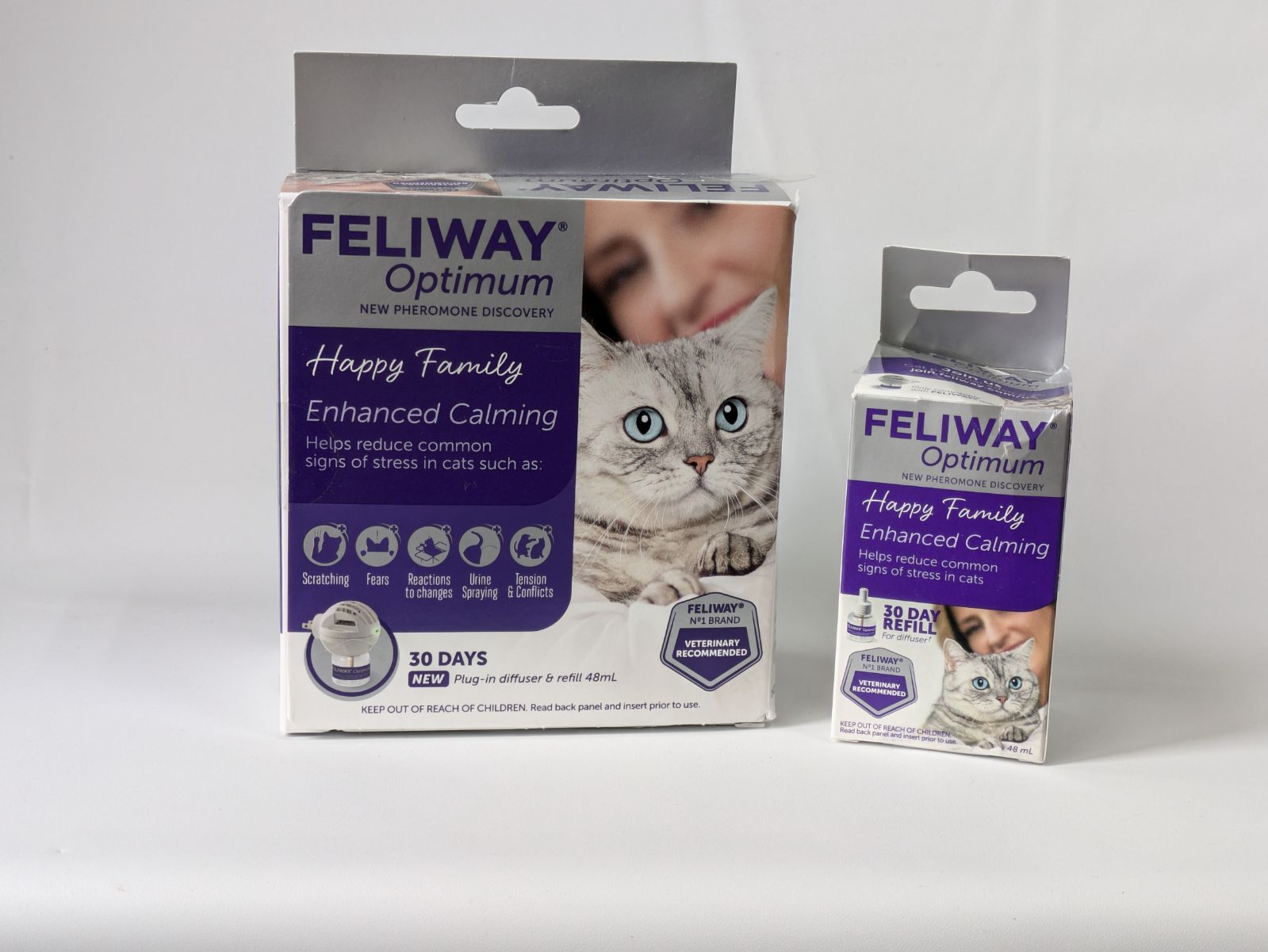 完璧わいふによる 30 Optimum FELIWAY 日スターター 中古 キット&交換用キット しつけ用品